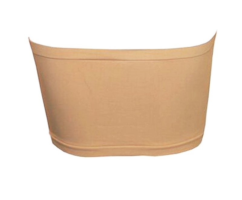 Qunson Women's Strapless Stretch Layer Seamless Tube Bra Bandeau Top (Nude) - Image 3